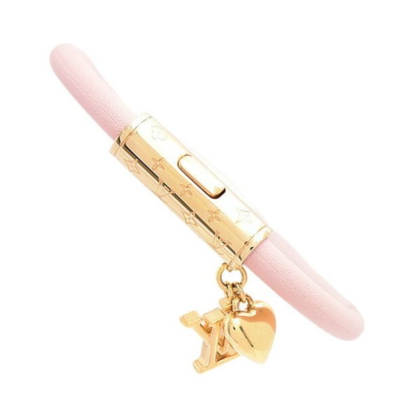 Louis Vuitton Women's Push Heart Bracelet, Pink, M8702F - Picture 1 of 9